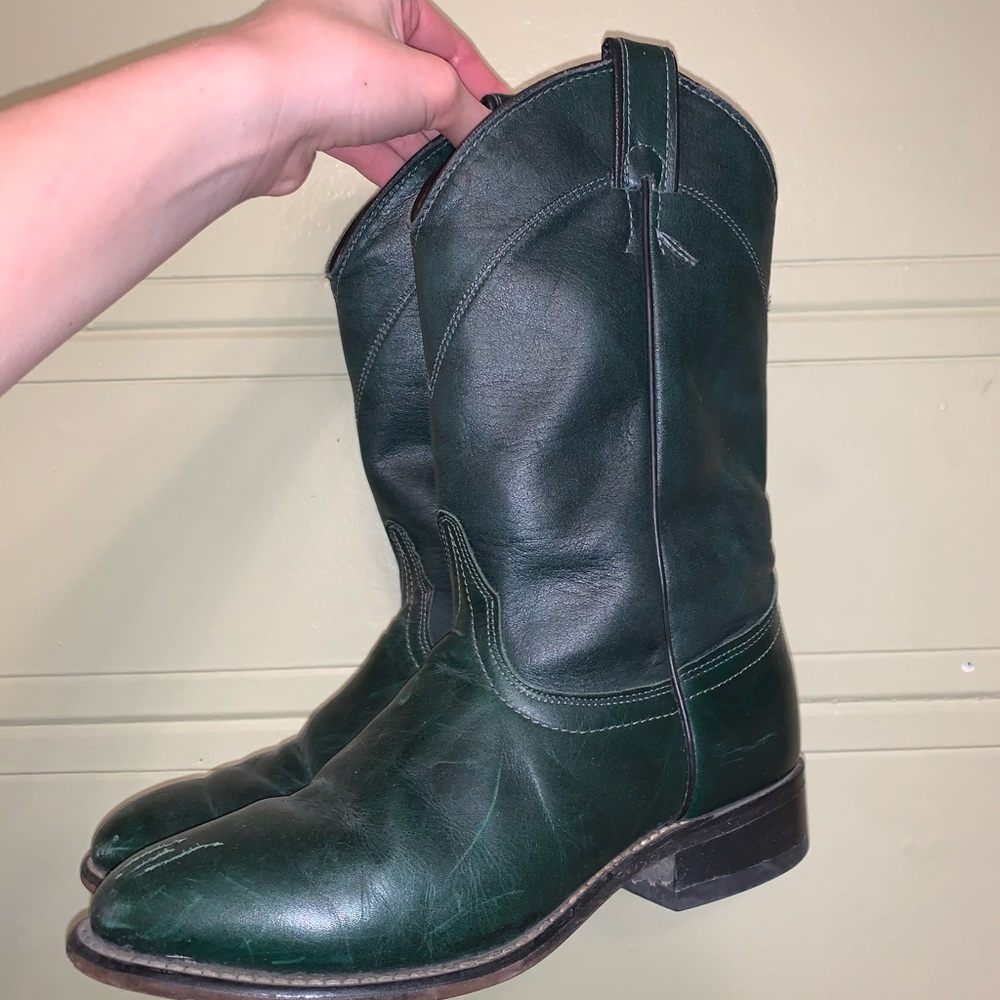 Laredo Green cowgirl boots